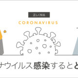 新型コロナウイルス ​感染するとどうなる？ 感染と感染症、症状と経過