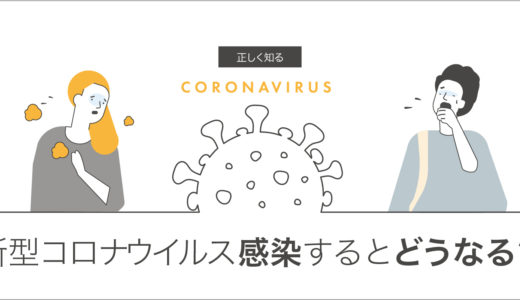 新型コロナウイルス ​感染するとどうなる？ 感染と感染症、症状と経過