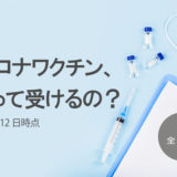 新型コロナワクチン、どうやって受けるの？　2021年4月12日時点　その1